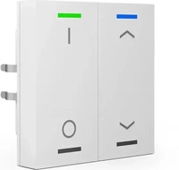 MDT BE-TAL5502.D1, MDT Taster Light 55 2-fach BE-TAL5502.D1 | KNX UP | 4