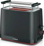 Bosch TAT3M123, Bosch Toaster 2-Scheiben TAT3M123 | 950 Watt | Br&ouml;tchenaufsatz 