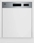 Beko 7697801677, Beko Einbau-Geschirrsp&uuml;ler BDSN15430X | teilintegriert 60 cm...