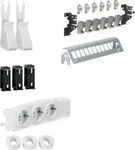 Hager UM00M1, Hager Multimedia Kit UM00M1 | Kleinverteiler Zubeh&ouml;r | 3x...