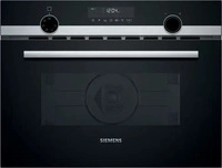 Siemens CM585AGS1, Siemens Einbau-Mikrowelle CM585AGS1 | iQ500 | 44 l | Hei&szlig;luft &