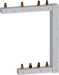 Hager KCF963R, HAGER Phasenschiene senkrecht KCF963R | 63A | 4-polig | 2-reihig 