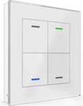 MDT BE-GTL4TW.01, MDT Glastaster II Light 4-fach BE-GTL4TW.01 | KNX Tastsensor