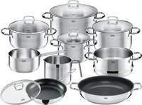 Silit 2109285458, Silit Topf-Set Toskana 10-teilig | Induktion | Edelstahl 18/10 