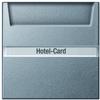 Gira Hotel-Card-Taster alu System55 014026