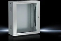 Rittal 7507030, Rittal Netzwerkgeh&auml;use FlatBox DK 7507.030 | 19" Wand-/Standgeh&auml;use