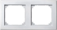 Merten 462219, Merten Abdeckrahmen 2-fach 462219 | System M-SMART | Duroplast