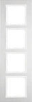 Berker 10143904, Berker Rahmen 4-fach B.3 10143904 | Abdeckrahmen UP |...