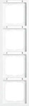 Busch-Jaeger 1754-0-4367, Busch-Jaeger Abdeckrahmen 4-fach | 1724-184 NSK | future