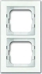Busch-Jaeger 1754-0-4438, Busch-Jaeger Abdeckrahmen 2-fach 1722-280 | Glasrahmen
