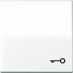 Jung AS591TWW, JUNG Wippe AS591TWW | Schalter/Taster Symbol T&uuml;r | Duroplast