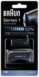 Braun 81392186, Scherfolie 11B f&uuml;r Braun Rasierer 81392186 Schwarz