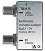 AXING Aufsteckadapter TZU 21-65 Multimedia Rückkanal 5-65MHz TZU02165