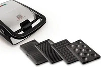 Tefal SW854D, Tefal Sandwichmaker SW854D | Snack Collection | 4 Wechselplatten 