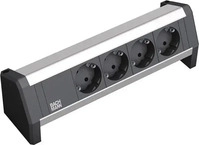Bachmann 902.0049, Bachmann Steckdosenleiste 902.0049 | 4x Schuko | DESK 