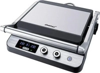 Steba FG 120, Steba Kontaktgrill FG 120 | 1800W | abnehmbare Grillplatten | Edelstahl