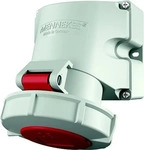 Mennekes 9182, MENNEKES Wandsteckdose 9182 | CEE 32A 5-polig 6h | IP67 Aufputz 