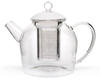 Bredemeijer Teekanne Santhee Glas 1,2 L mit Edelstahlfilter 165002