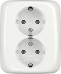 Busch-Jaeger 2TKA00003896, Busch-Jaeger SCHUKO Doppelsteckdose 202 EUJ-214 