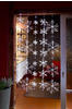 Hellum LED-Schneeflocken-Vorhang H:1,5m 75 LED ww 577808