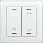 MDT BE-GTL2TW.D1, MDT Glastaster II Light BE-GTL2TW.D1 | KNX Tastsensor 2-fach...