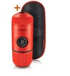 Wacaco Nanopresso | Tragbare Espressomaschine inkl. Schutzh&uuml;lle lava red