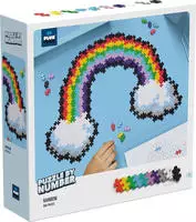 Plus-Plus Puzzle by Number: Regenbogen - 500 Bausteine