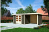 Karibu 9162, Karibu Gartenhaus Askola 5 mit 275 cm Schleppdach, Seiten- und...