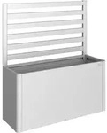 Biohort Rankgitter f&uuml;r Hochbeet 1,5 m Seite, silber-metallic