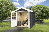 Weka 20920204600, Weka Gartenhaus 209 - 28 mm graphitgrau Gartenhaus 209 - 200...