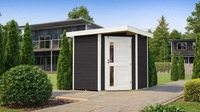 Weka 229.2121.16410, Weka 21 mm Gartenhaus 229 A Eckhaus inkl. moderner