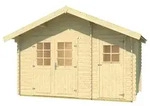 Weka Gartenhaus 253 - 28 mm-Gr. 2 (370 x 250 cm) - 50 % Rabatt auf Dacheindeckung