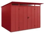 H&ouml;rmann Metall-Ger&auml;tehaus EcoStar Premiumline mit Pultdach B 302,8 x 238 cm...