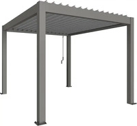Biohort B489320, Biohort Pergola B 367,5 x T 312 x H 255 cm (Gr. 3,5x3) Rahmen: