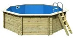 Karibu Pool Modell 2 A- kdi inkl. gratis Sandfilteranlage & Pool-Starterset