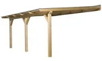 Weka Terrassen&uuml;berdachung 672 Gr. 3 (B 434 cm x T 379 cm)