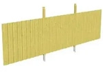 Skan Holz R&uuml;ckwand f&uuml;r Leimholz Doppel- Carport Deckelschalung Gr 1 farblich