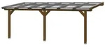 Skan Holz Terrassen&uuml;berdachung Bormio - Leimholz B 648 x T 400 cm (Gr&ouml;&szlig;e 12)