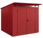 H&ouml;rmann Metall-Ger&auml;tehaus EcoStar Premiumline mit Pultdach B 238 x 238 cm (Typ 2),