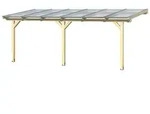 Skan Holz Terrassen&uuml;berdachung Bormio - Leimholz B 648 x T 300 cm (Gr&ouml;&szlig;e 10)