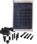 Ubbink SolarMax 1000 Springbrunnenpumpe inkl. Solarpaneel schwarz