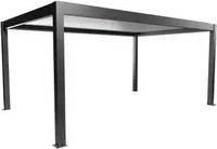 Biohort B449730, Biohort Pergola B 552,5 x T 367,5 x H 255 cm (Gr. 5,5x3,5),...