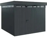 H&ouml;rmann Metall-Ger&auml;tehaus EcoStar EuroLine EFD mit Flachdach B 262 x T 262 cm...