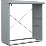H&ouml;rmann Kaminholzregal Berry B 181 x T 103 cm (KHR Typ 2), Motiv Modern (mit...