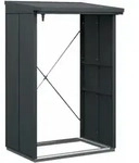 H&ouml;rmann Kaminholzregal Berry B 123 x T 103 cm (KHR Typ 1), Motiv Modern (mit...