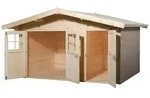 Weka 28 mm Gartenhaus 261 Gr. 2 (400 x 295 cm) - 50 % Rabatt auf Dacheindeckung