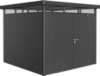Biohort 84059, Biohort Ger&auml;tehaus HighLine mit Doppelt&uuml;r-dunkelgrau-metallic-H 4