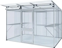 KGT 16200000, KGT Gew&auml;chshaus Linea Typ II-pressblank-(L x B x H): 2,97 x 2,04...