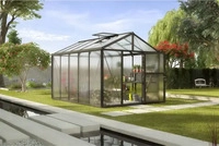 Vitavia 278118, Vitavia Gew&auml;chshaus Zeus 10000 inkl. 2 Dachfenstern - 10,0 m&sup2;