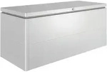 Biohort LoungeBox Ger&auml;teschrank-200 x 84 x 88,5 cm (Gr&ouml;&szlig;e 200)-silber-metallic